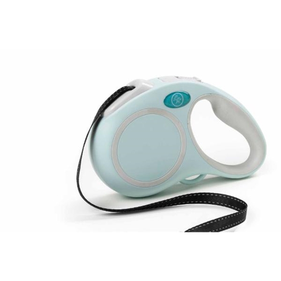 Picture of Retractable Leash XS Cyan 3m